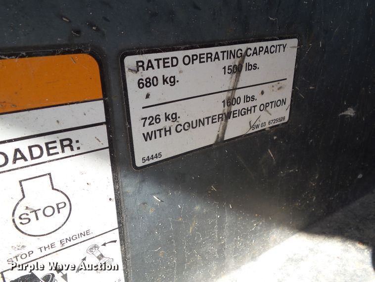 image for item HF9845 2004 Bobcat S150  skid steer loader