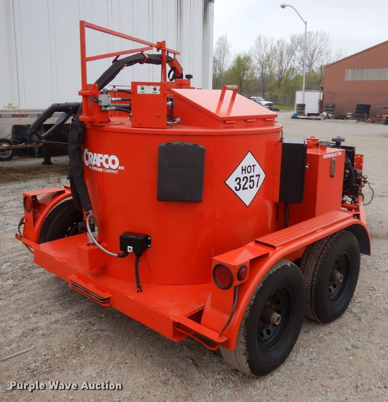 image for item ID9775 2013 Crafco SS250DC melter applicator