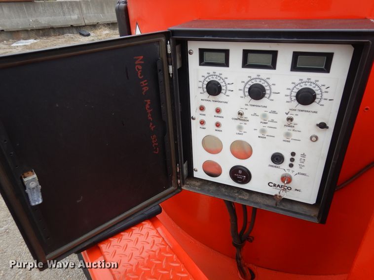 image for item ID9775 2013 Crafco SS250DC melter applicator