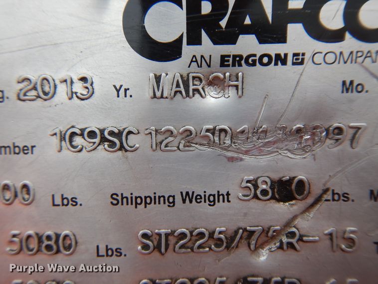 image for item ID9775 2013 Crafco SS250DC melter applicator