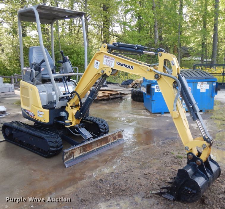 image for item ID9779 2016 Yanmar VIO17-A  mini excavator
