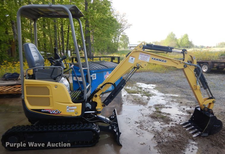 image for item ID9779 2016 Yanmar VIO17-A  mini excavator