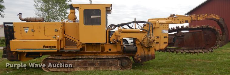 image for item ID9783 2001 Vermeer T758  trencher