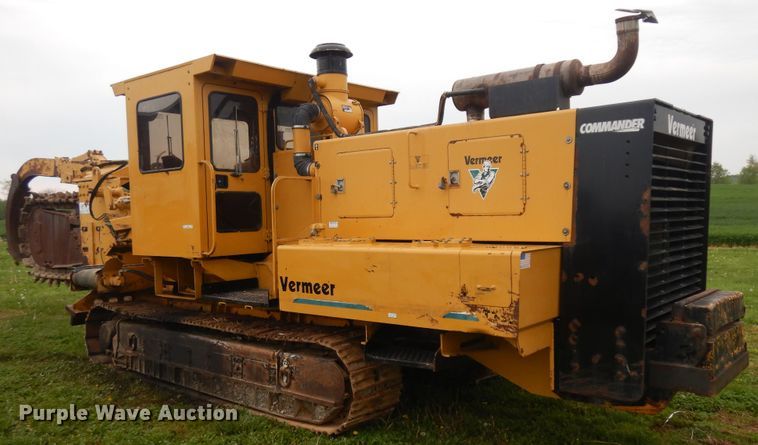 image for item ID9783 2001 Vermeer T758  trencher