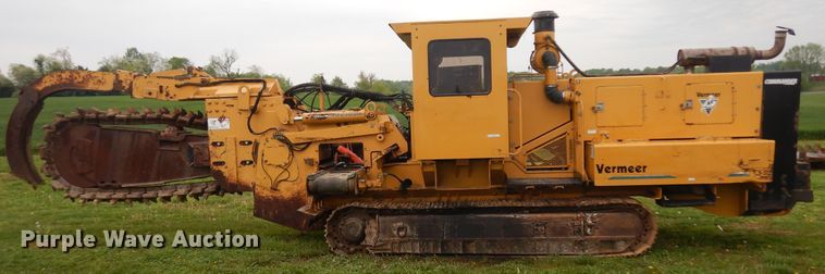 image for item ID9783 2001 Vermeer T758  trencher