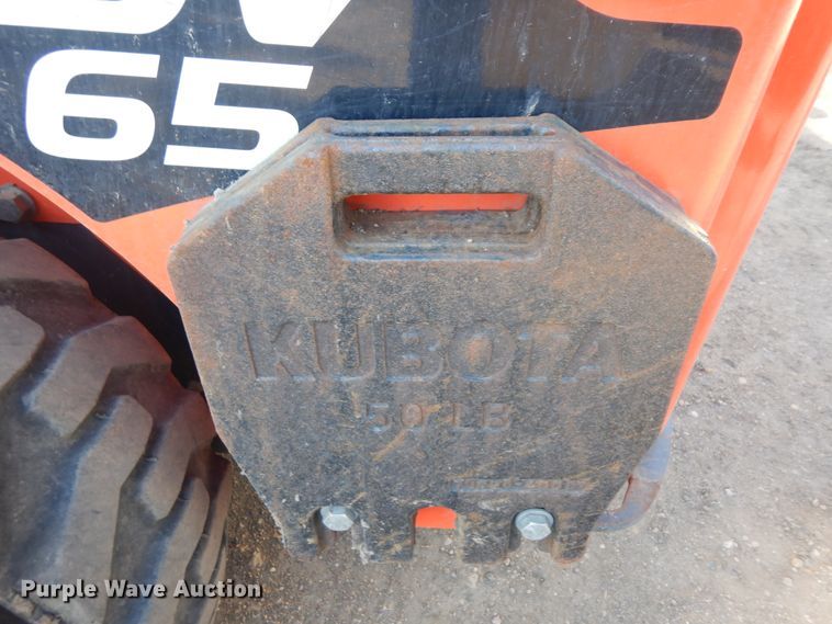image for item ID9786 2016 Kubota SSV65  skid steer loader