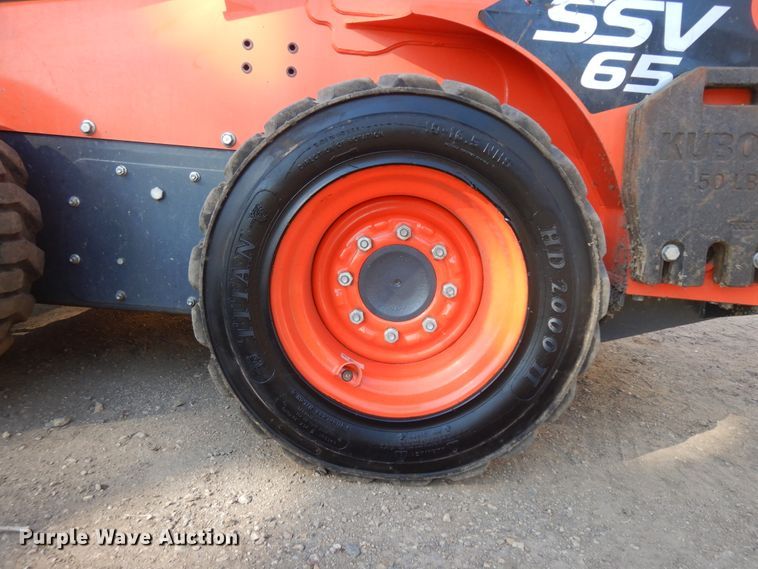 image for item ID9786 2016 Kubota SSV65  skid steer loader