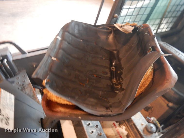 image for item ID9792 Bobcat 607 skid steer backhoe