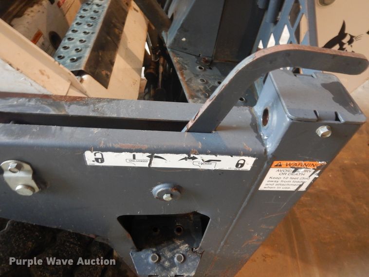 image for item ID9792 Bobcat 607 skid steer backhoe