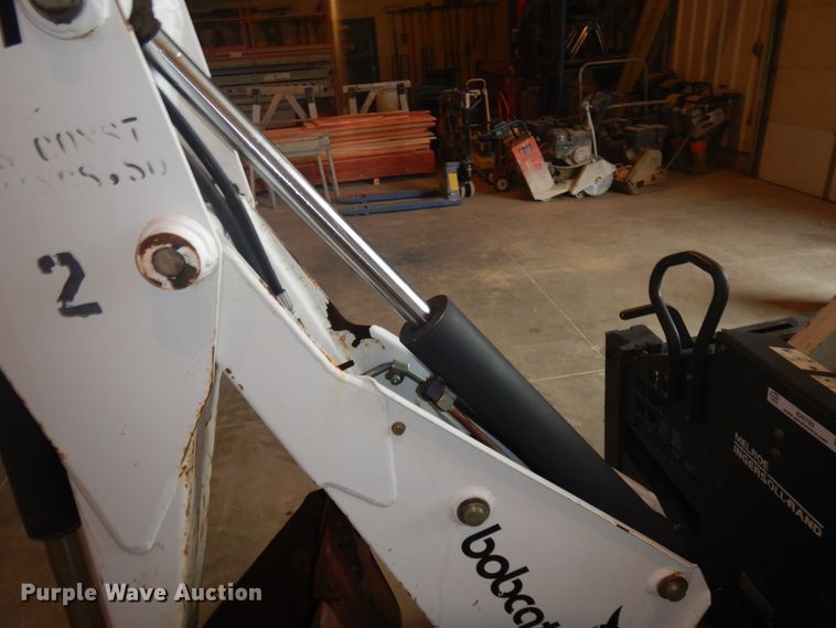 image for item ID9792 Bobcat 607 skid steer backhoe