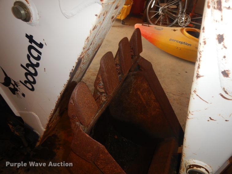 image for item ID9792 Bobcat 607 skid steer backhoe