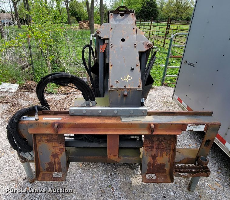 image for item IF9749 Bobcat WS18 skid steer rock saw