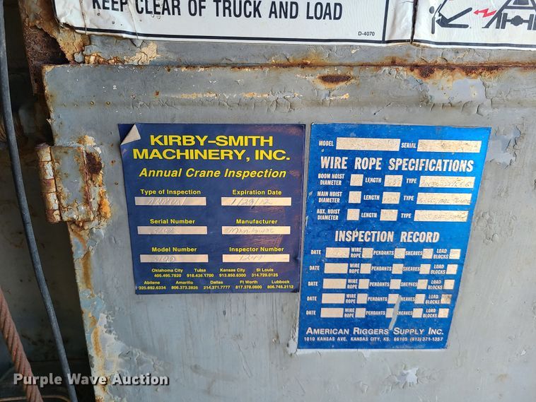 image for item IJ9021 Manitowoc 3100  ccrane