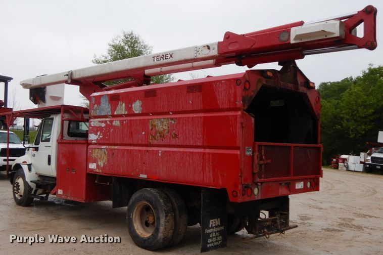 image for item IL9335 2007 International 4300  forestry bucket truck