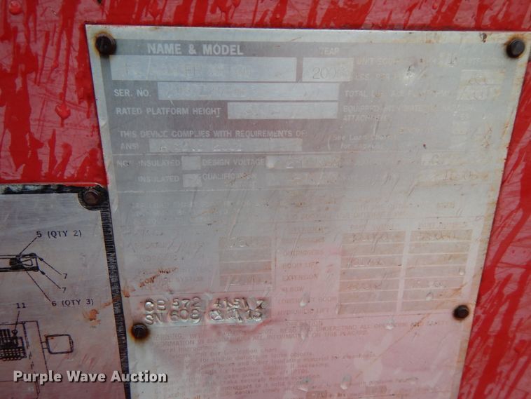 image for item IL9335 2007 International 4300  forestry bucket truck