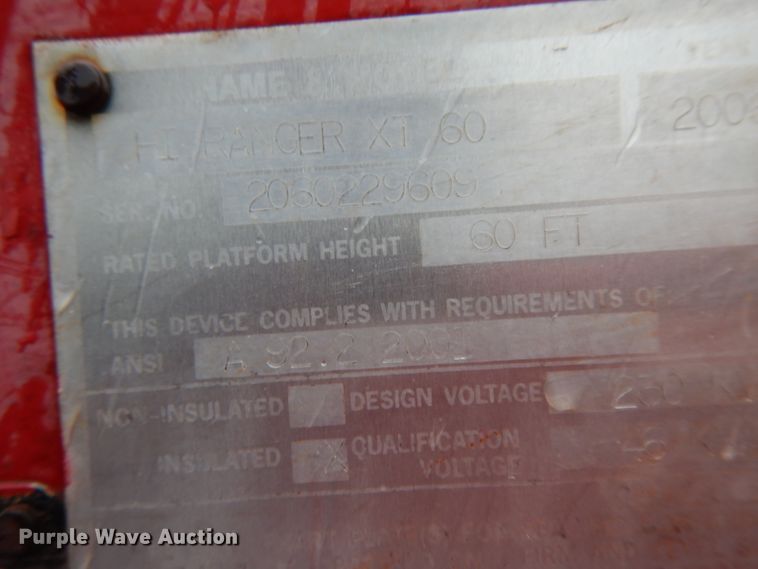 image for item IL9335 2007 International 4300  forestry bucket truck