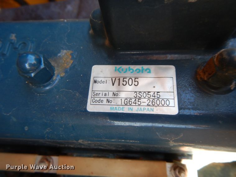 image for item IL9343 2004 Terramite TSS38  broom