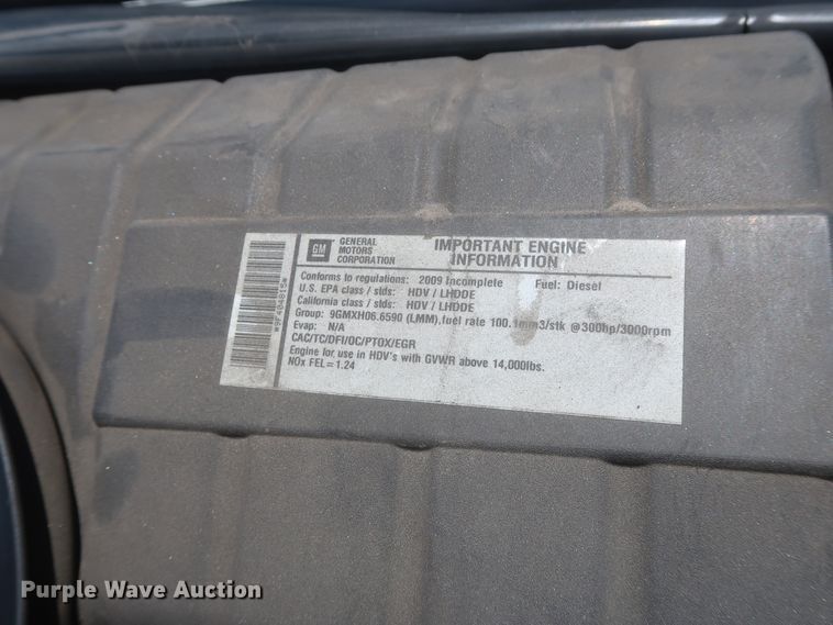 image for item IO9092 2009 GMC C5500  bucket truck