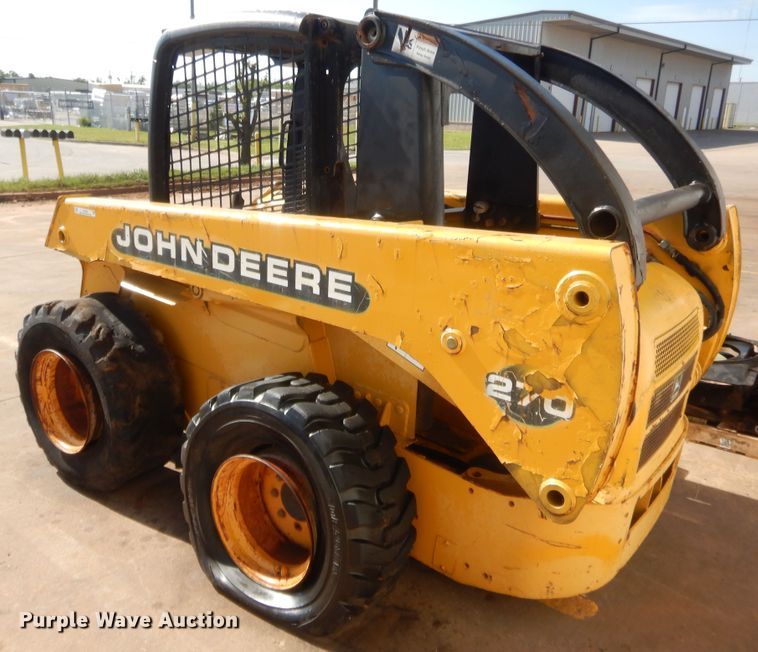 image for item IP9769 John Deere 270  skid steer