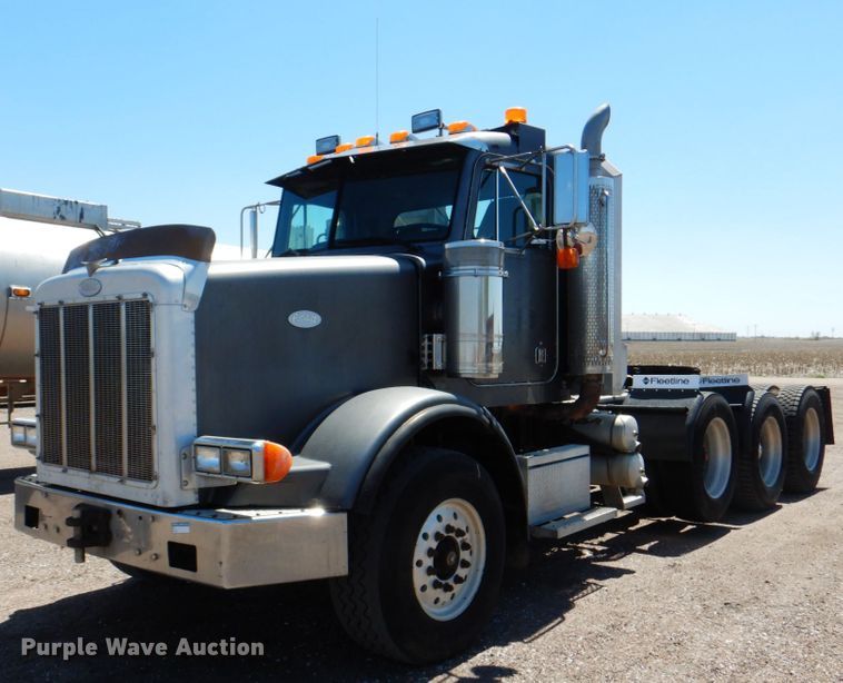 image for item IQ9311 1998 Peterbilt 378  semi truck