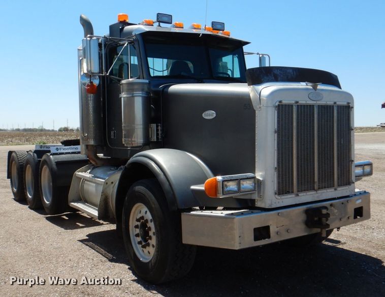 image for item IQ9311 1998 Peterbilt 378  semi truck