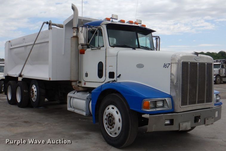 image for item IQ9459 1996 Peterbilt 377  dump truck
