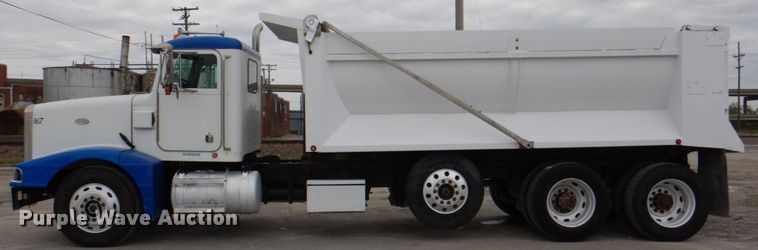 image for item IQ9459 1996 Peterbilt 377  dump truck