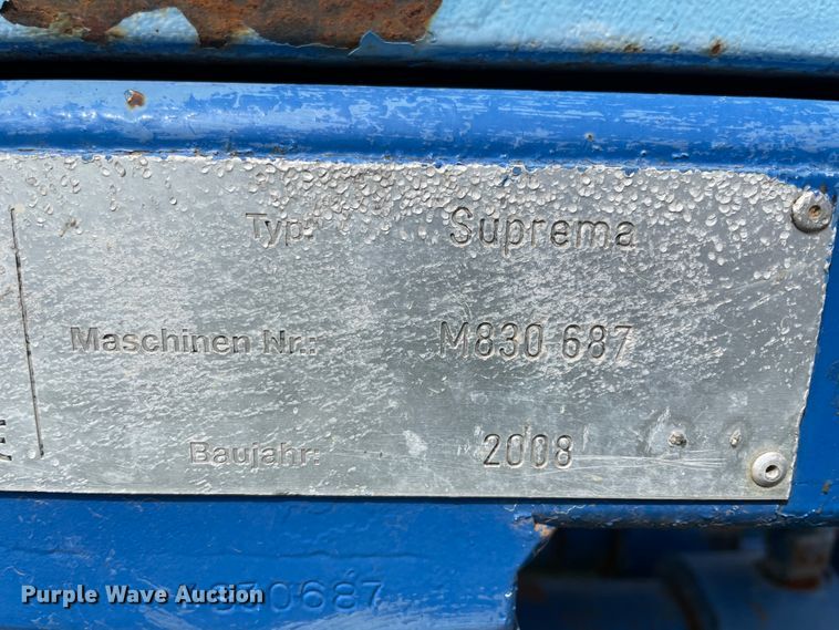 image for item IR9824 2008 Meyco Supreme  concrete pump