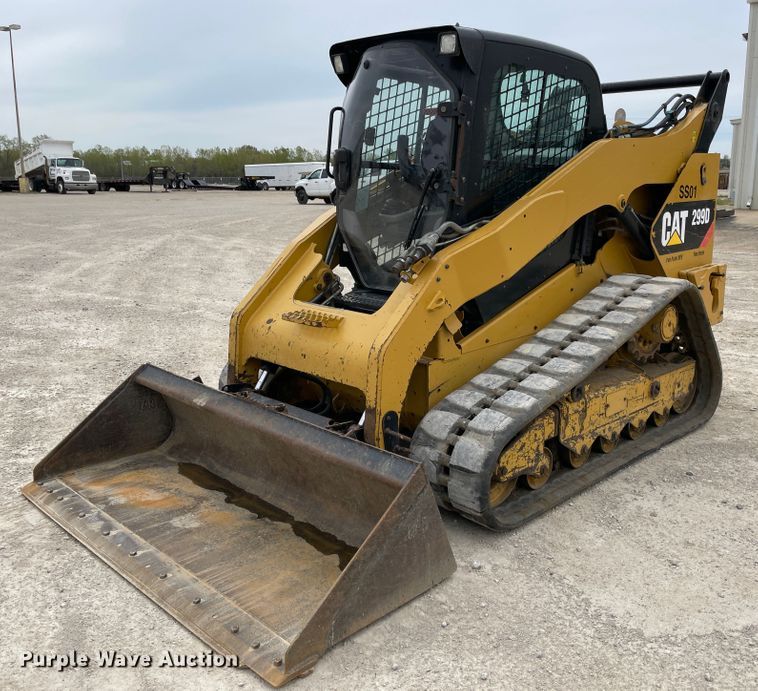 image for item IR9901 2012 Caterpillar 299D  skid steer loader