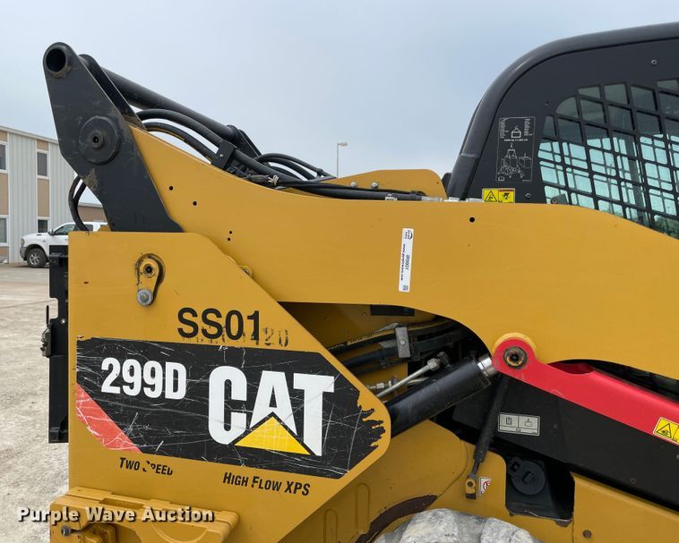 image for item IR9901 2012 Caterpillar 299D  skid steer loader