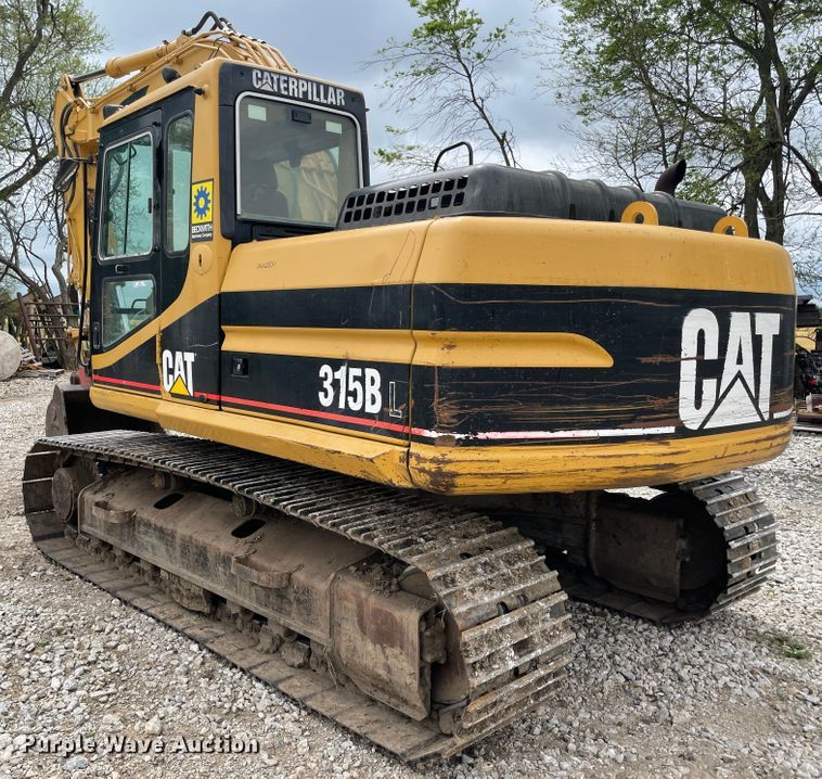 image for item IR9929 2000 Caterpillar 315B L  excavator