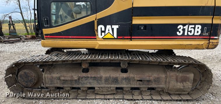 image for item IR9929 2000 Caterpillar 315B L  excavator