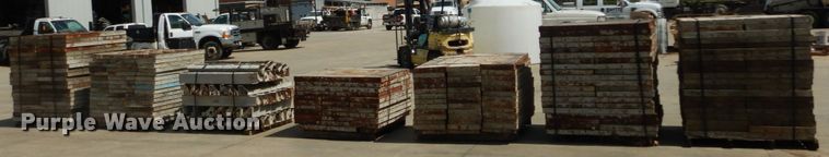 image for item IT9006 (7) pallets of 4' concrete forms
