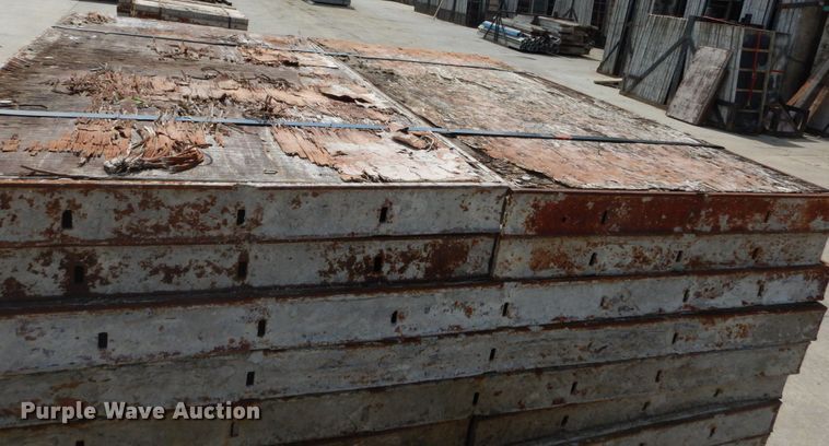 image for item IT9006 (7) pallets of 4' concrete forms