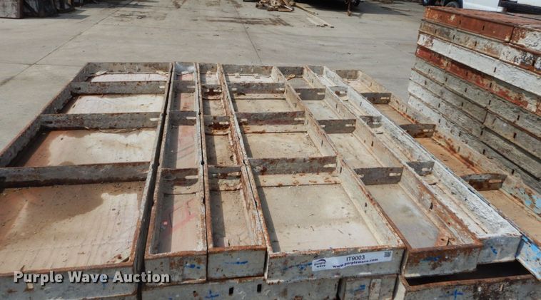 image for item IT9006 (7) pallets of 4' concrete forms