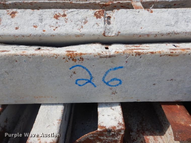image for item IT9006 (7) pallets of 4' concrete forms