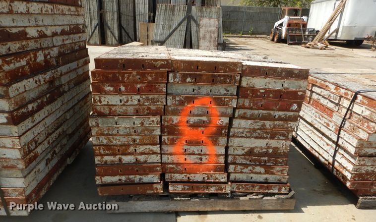 image for item IT9006 (7) pallets of 4' concrete forms