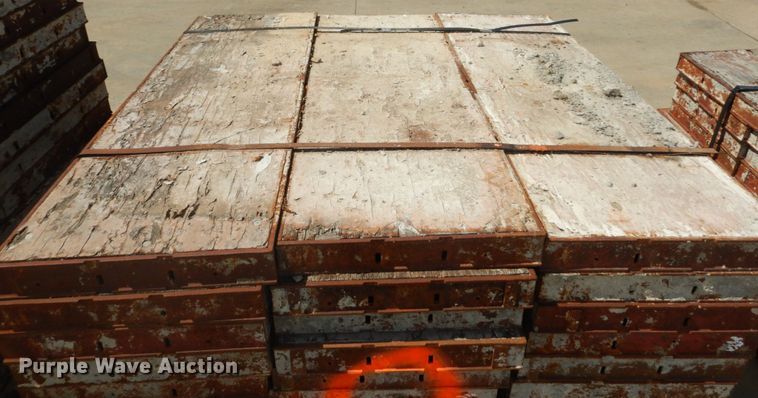 image for item IT9006 (7) pallets of 4' concrete forms