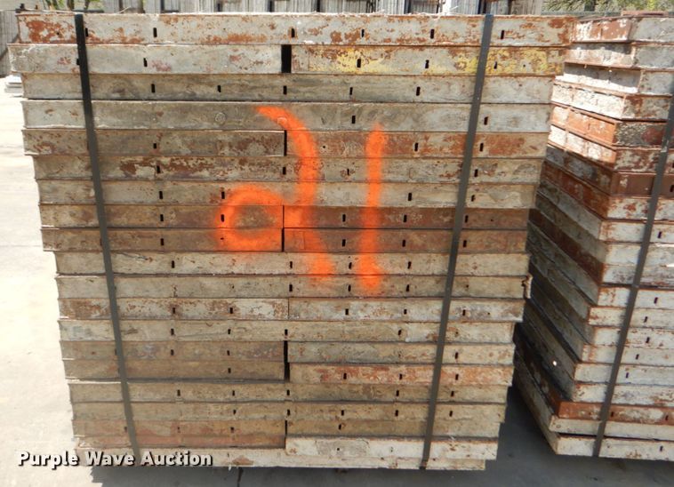 image for item IT9006 (7) pallets of 4' concrete forms