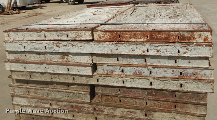 image for item IT9006 (7) pallets of 4' concrete forms