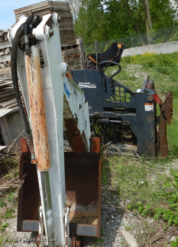 image for item IT9012 Bobcat 709FDS skid steer backhoe