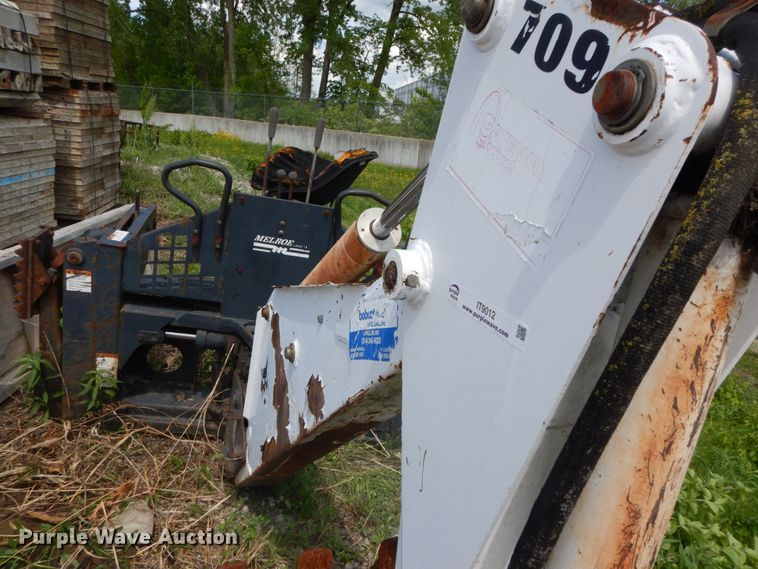 image for item IT9012 Bobcat 709FDS skid steer backhoe