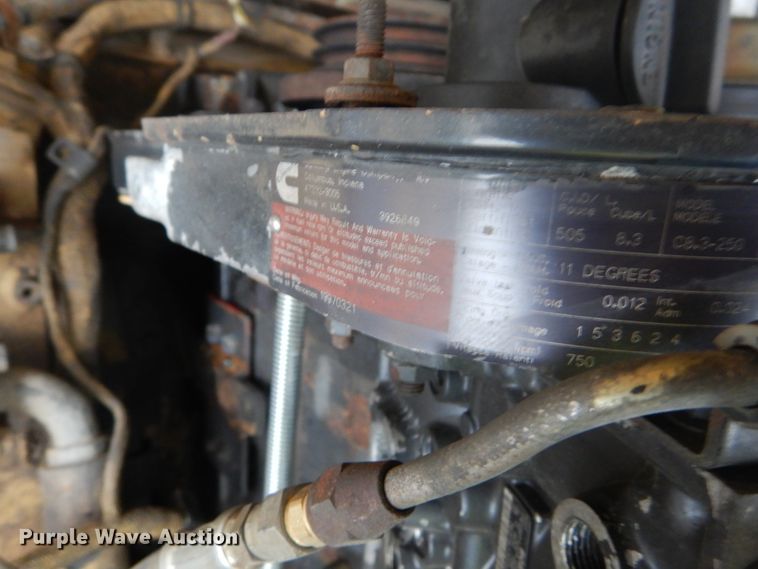 image for item IY9702 1993 Caterpillar D250D  haul truck