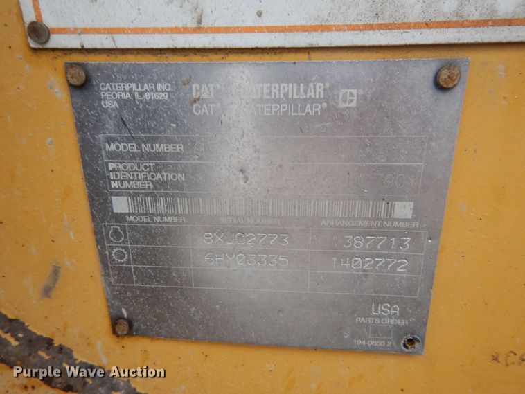 image for item IY9705 2001 Caterpillar 924GZ  wheel loader