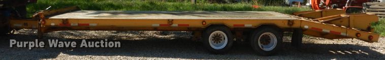 image for item IY9713 2008 Belshe DT255  equipment trailer