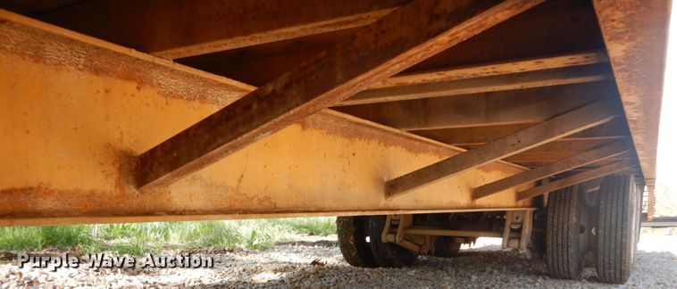 image for item IY9713 2008 Belshe DT255  equipment trailer