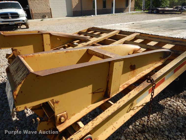 image for item IY9713 2008 Belshe DT255  equipment trailer