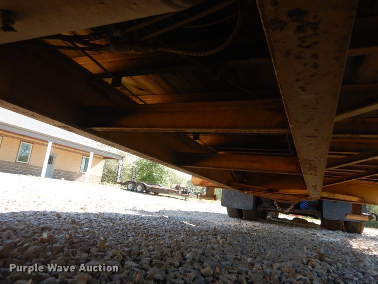 image for item IY9713 2008 Belshe DT255  equipment trailer