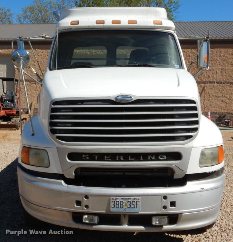 image for item IY9716 2000 Sterling A9500  flatbed truck