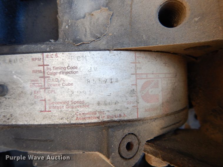 image for item IY9718 1997 Kenworth T600  flatbed truck